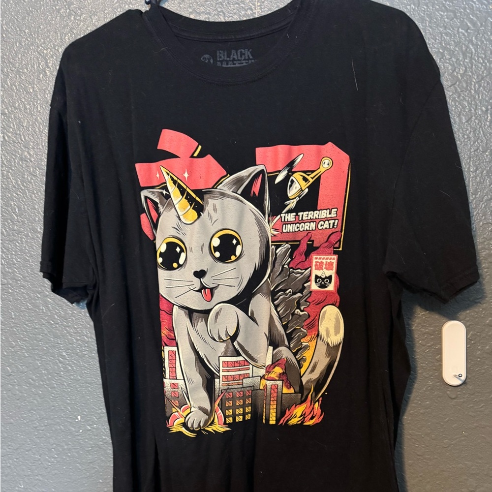 Black matter shirt
